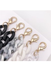 1pc 60cm/120cm Detachable Handle Replacement Bags Acrylic Strap Shoulder Strap DIY Resin Handbag Strap Women Bag Accessories