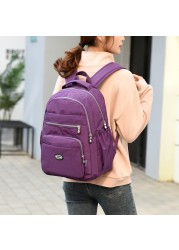 TEGAOTE Brand Laptop Backpack Women Travel Bags 2021 New Multifunctional Backpack Waterproof Nylon School Bags for Teenagers