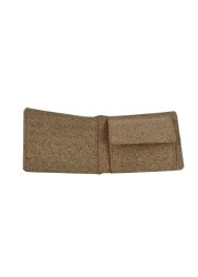 New Rustic Cork Men's Short Wallets Bifold Men's Wallet Eco Friendly Cork Billfold Card/ID Holder Luxury Business Foldable Wallet