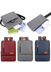 Men's 3-Sets Large Capacity Business Laptop Backpack Teenagers Schoolbags Travel Sports Casual School Bags Pack For Male Female