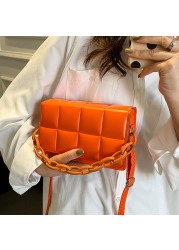 Women Shoulder Bags PU Leather Crossbody Bag Female Solid Color Small Designer Small Travel Shopping Bag