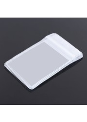 Popular Clear PVC Business Badge Exhibition ID Name Card Holders Waterproof 5X