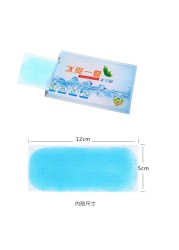 8pcs Cooling Patch Down Ice Fever Medical Plaster Anti Hot Low Temperature Polymer Hydrogel Family Outdoor Core Patches