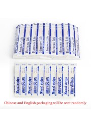 100-500pcs Anti Snoring Nose Better Breathing Nose Strip Ventilation Nose Sticker Stop Snoring Relieve Stress Nasals Health Care