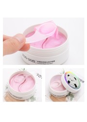 seaweed collagen eye patches under eye patches edema hydrogel eye patches dark circle patches korean mask 60pcs