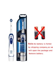 Oral B Electric Toothbrush Rotation Clean Dental Adult Toothbrush DB4010 Electric Toothbrush with 4 Additional Replacement Heads