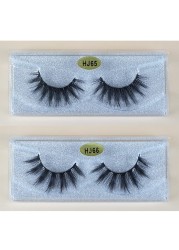 Mink eyelashes wholesale 30/50/100pcs 3D mink lashes bulk natural faux false eyelashes package makeup fake eyelashes bulk items