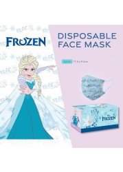 Disney 2022 New Adult/Child Anime Cartoon Disposable Mask Frozen Cartoon Masks Anime Kawaii Three Protective Layer Cartoon