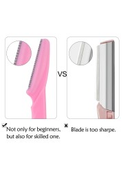 20/40/80pcs Eye Brow Razors Face Safe Shaping Knife Eyebrow Trimmer Shaver Facial Hair Removal Blades Cutter Makeup Tools Woman