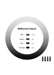 1 قطعة 120 مللي 4 ألوان الوشم الحبر الأسود طويلة الأمد شبه دائمة الوشم لوازم بروفيسينال Microblading الحبر لطلاء الجسم الفن