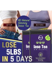 Free Shipping 28 Days Lasso Slimming Products Detox Lose Weight Reduce Bloating & Constipation Burn Fat Weight Loss Fat Burner