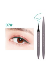 DEROL Easy To Smudge Eyeliner Pen Not Easy To Fade Waterproof Quick Drying Eyeliner Fashion Women Cute Makeup 8 Colors Optional