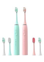 Sfeel Smart Sonic Electric Toothbrush 15 Modes Adult Kid Rechargeable Whitening IPX7 Waterproof Timer USB Type C P4SB