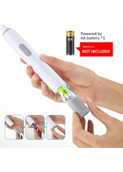 Electric Sonic Toothbrush Rechargeable Teeth Whitener IPX7 Waterproof Remove Yellow Tartar Teeth With 3 Replacement Heads