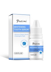 Fresh Shining Teeth Cleaning Serum Toothpaste Teeth Whitening Oral Hygiene Removes Plaque Stains Bad Breath Dental Tool TSLM1