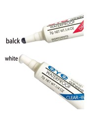 False Eyelash Glue Waterproof Eye Lash Cosmetic Tools False Eyelashes Makeup Adhesive Clear - Dark White - Black