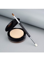 T301 Double End Concealer Brush Sponge Precision Makeup Brushes Dark Circles Eyeliner Tear Trench Concealing Brush Fine Make Up Tool