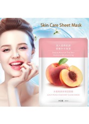 30ml Fruit Plant Face Mask Shrink Pores Brightening Moisturizing Anti-aging Sheet Masks Moisturizing Face Skin Care