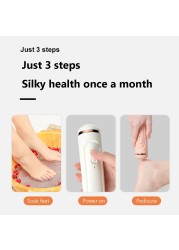 Electric Foot Grinder Hard Cracked Dead Skin Trimmer Foot Mill Vacuum Callus Files Remover Personal Care Devices