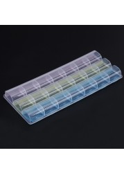 7 Days Weekly Transparent 21 Compartment Cover Panel Tablets Box Holder Medicine Storage Organizer Container Container