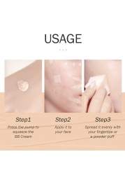 BB Cream 18 Hours Long Lasting Liquid Foundation Waterproof Anti Acne Marks Flawless Natural Face Base Makeup