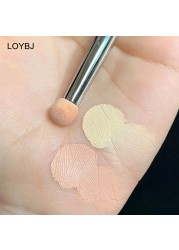 Loebig New Concealer Makeup Brushes T301 Double Ended Soft Sponge Wool Fiber Powder Concealer Cosmetic Blending Fine Brush Set