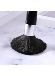 Professional Soft Neck Face Duster Brushes Barber Salon Hair Brush Hairdressing Hair Cutting Cleaning Tools 2022