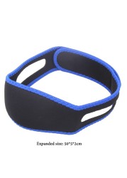 Anti Snoring Stop Snoring Chin Strap Comfortable Portability Carrier Apnea Belt Jaw Solution Sleep Support Belt