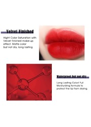 Vevet 8 Colors Lipstick Women Liquid Lipstick Set Sexy Long Lasting Matte Liquid Lipstick Set