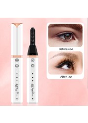 New Fast Electric Heating Eyelash Curler USB Rechargeable Eyelash Curling Roller Long Lasting Natural Eye Beauty Makeup Tools