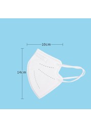 3-11 Kids Mouth Mask Fpp2 Kn95 Mouth Mask Covering Kids Mascarias 5 Layers Security Protection Reusable Respirator Mask ffp2fan