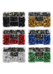 177pcs CNC Fairing Bolt Kit Fastener Screw Clips For Honda CBR600RR CBR1000RR CBR 600 F2 F3 F4 CBR 600 RR 1000 RR 900 929RR 650R