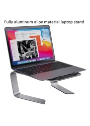 Adjustable Aluminum Laptop Stand Portable Notebook Support Stand for MacBook Pro iPad Air Tablet PC Riser Cooling Bracket