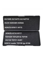 حقيقية أدوات الأقفال لى شى YH65 ISU5 ign HU134 NSN14R DAT12R HU71 K5 Ford2017 kia2018 SX9 TOY2018 TOY47 HON77