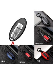 High Quality Car Key Cover Case For Nissan 370Z Altima GT R Maxima Murano Rogue Sentra Auto Keyshell Accessories