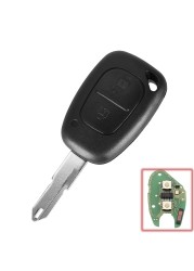 KEYYOU 2 Button Car Remote Key 433mhz ID46-PCF7946 Chip For Renault Traffic Master Vivaro Movano Kangoo Ne72 VAC102 Blade