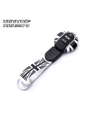 Mini Car Key Case F54 F55 F56 F57 F60 Clubman Countryman Protective Cover Shell Rope Styling For Mini Cooper F60 JCW Accessories