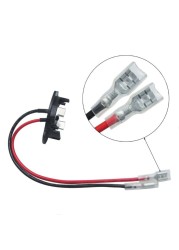 2pcs H7 LED Headlight Bulb Base Holder Retainer Headlamp Socket Adapter For Golf 5 MK5