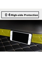 SJ 6 Colors Waterproof Car Trunk Mat Boot Tray Liner Rear Cargo Pad Fit For Citroen C-Elysee C5 C4 Picasso (2008-2018 Year)