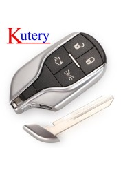 Kootri 4 Buttons Smart Card Remote Key for Maserati Prime Ghibli Sham 434MHZ With ID46 Chip