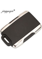 jingyuqin 3/4/5/6BTN Keyless Entry Case For GMC Yukon XL Chevrolet Tahoe Suburban Sierra Silverado Remote Key Case