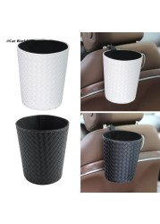 6XDB Nordic Car Organizer Simple Ig Storage Box Waste Bin Car Interior Accessories