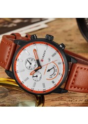 CURREN - Watches for men, sports chronograph, quartz, casual, military, male, 8217