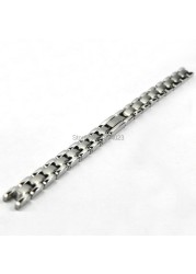 8mm T003209 watches watch parts female strip solid golden between gold and silver stainless steel watch band