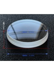 31.5mm SKX007 Replacement Double Domed Sapphire/Mineral Glass with Crystal Clock Steps