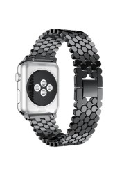 stainless steel strap for apple watch band 44mm 40mm iwatch 42mm/38mm bracelet watchband and tool apple watch band 4 3 5 se 6 7