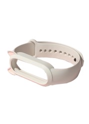 Universal Silicone Strap For Xiaomi Mi Band 3/4/5/6 Wristband Replacement Cute Cat Ear Smart Watch Bandsfor Mi Band 3 4 5 6