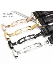 Genuine Leather Bracelet for Tissot Sports Racing Series PRS516 T91 1853 Top Layer Cowhide Watch Band 20mm for Chopin Watchband