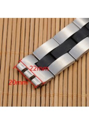 Watch Accessories for Swatch YCS YAS YGS Irony Strap Silver Solid Stainless Steel Watchband for Men/Women Metal Bracelet Stock