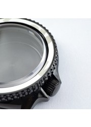 39mm NH35 NH36 case, polished back, transparent, watch accessories, suitable for nh35 nh36 movement, miyota 8215 8205